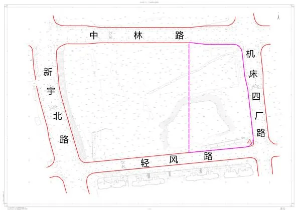 该项目位于阎良区迎宾大道北段新跃村凤中