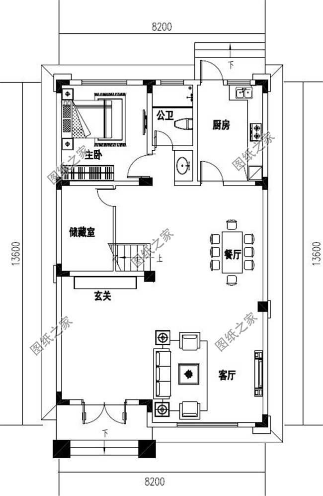 农村小户型自建房设计图