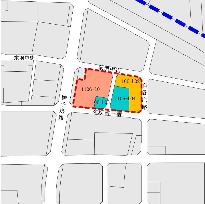 东坝地区回迁村民安排了不同地段回迁楼