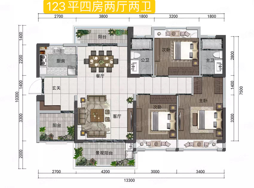 本次复建住宅户型调查结果