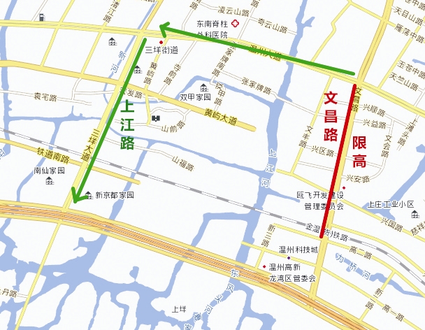 沧口公园安顺路与沧安路交汇处