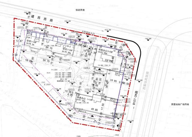 该项目将建设多栋超高层建筑