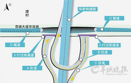 为了打通广园西路至西华路这段卡脖子道路