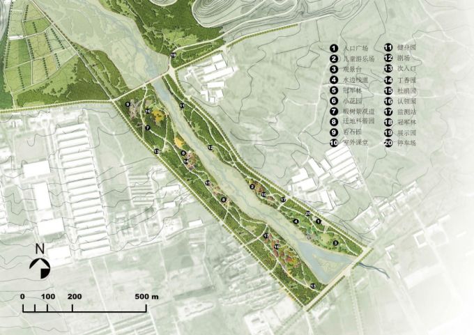 公园建成连接了南五环两侧生态廊道