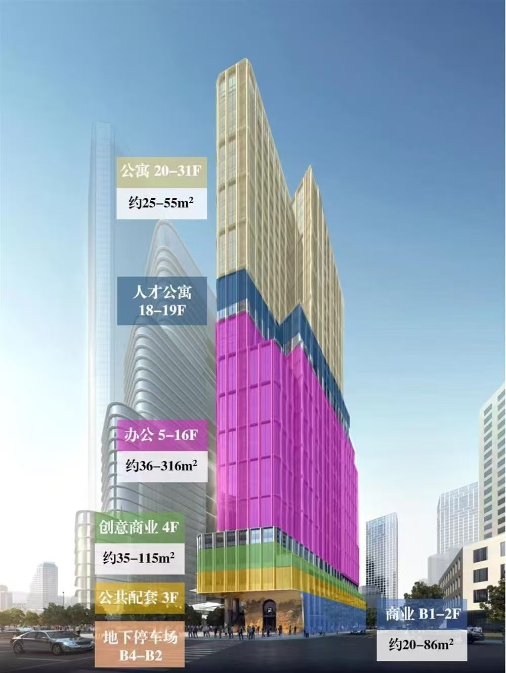 中信城开信荣汇|均价约40000元/平